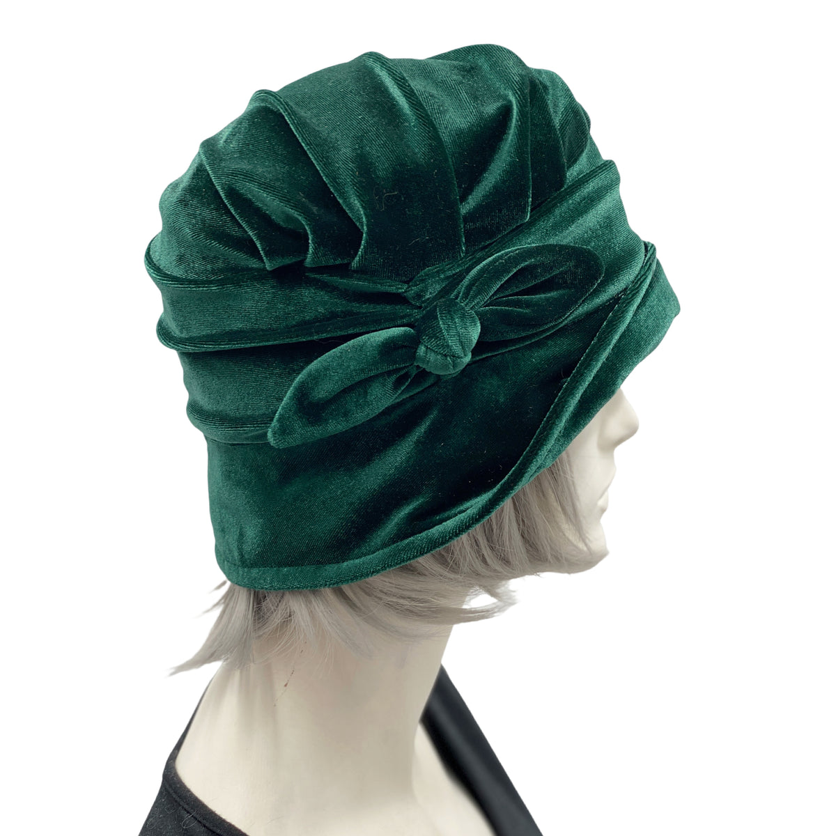 Emerald Velvet Cap