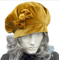 Velvet French Beret in Many Color Options