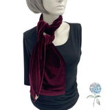 Long Velvet Scarf