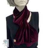 Long Velvet Scarf