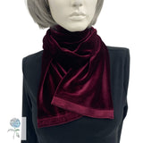 Long Velvet Scarf