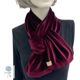 Long Velvet Scarf