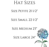 Boston Millinery Handmade in the USA hat sizings